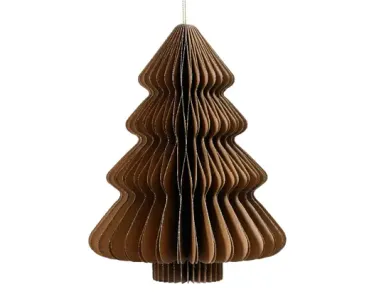 Honeycomb Weihnachtsbaum braun