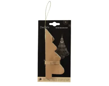 Honeycomb Weihnachtsbaum braun