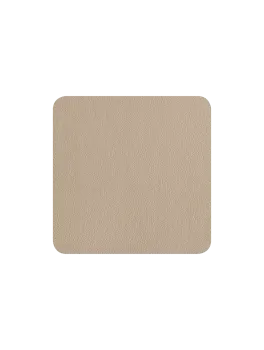 ASA Selection 4er-Set Untersetzer Stone – Elegante Glasuntersetzer aus Kunstleder (10 x 10 cm)