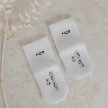 Preview: Babysocken Mini – Kuschelweiche Baumwolle von Eulenschnitt