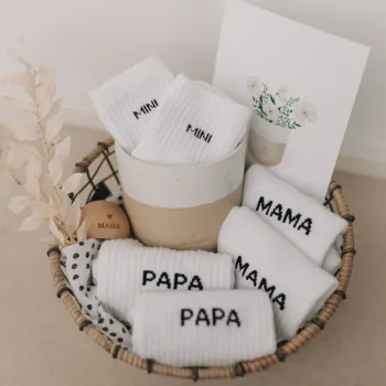 Preview: Babysocken Mini – Kuschelweiche Baumwolle von Eulenschnitt