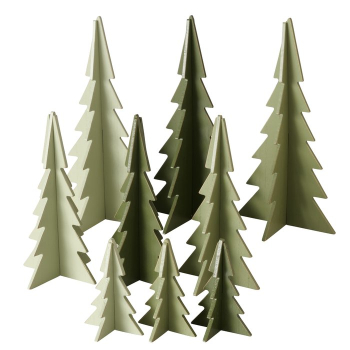 Preview: Wooden Stand Tree "Ceti" - green