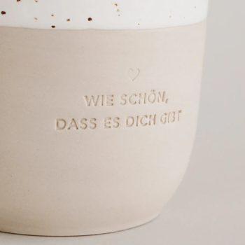 Mug "Wie schön, dass es dich gibt" by Eulenschnitt