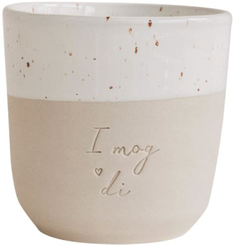 Becher I mog di – Handgemachtes Steingut (320 ml)