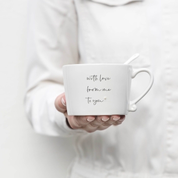 Cup, mug "From me to you" by Bastion Collection