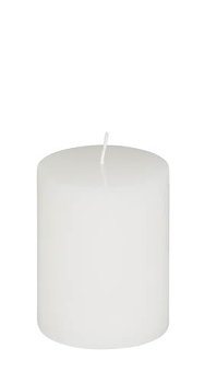 Cylinderkerze 7,7x12cm weiß