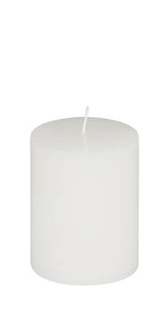 Cylinderkerze 7,7x16cm weiß