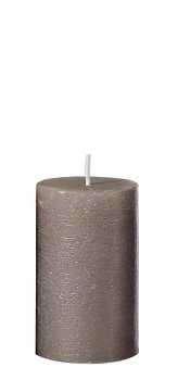Cylinderkerze 10x13cm schlamm