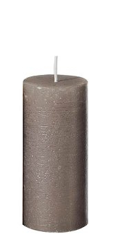 Cylinderkerze 10x19cm schlamm