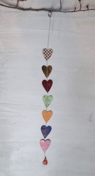 Heart necklace. Life is beautiful from Good old friends