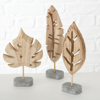 Dekoaufsteller "Blatt"