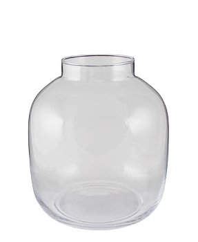 Windlicht, Vase, Dekogefäß "Altan" in 2 Größen