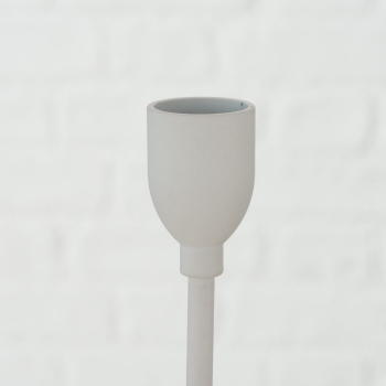 Candle holder "Malte" white in 3 sizes