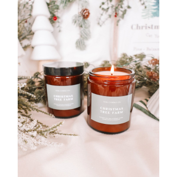 Preview: Duftkerze im Glas "Christmas tree Farm"