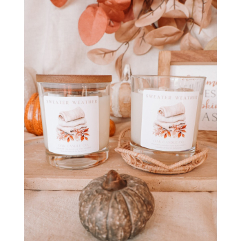 Duftkerze im Glas "Sweater Weather"
