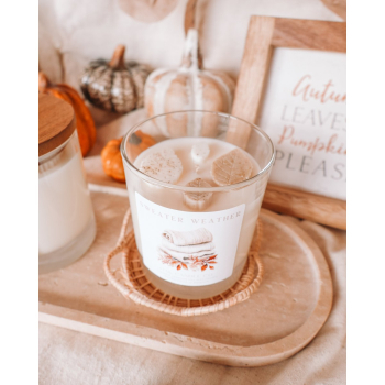 Duftkerze im Glas "Sweater Weather"