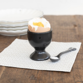 Egg Cup Black by Bastion Collection
