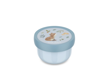 Mepal Campus Fruchtbox 300 ml Forest Friends – Auslaufsichere Snackbox mit Gabel für Kinder