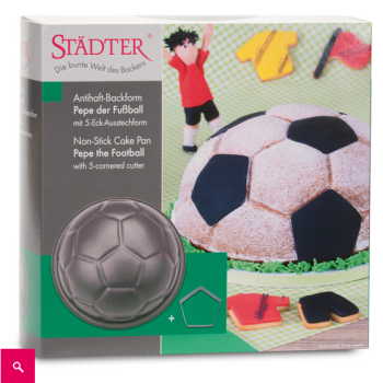 Preview: Motivbackform "Fußball"