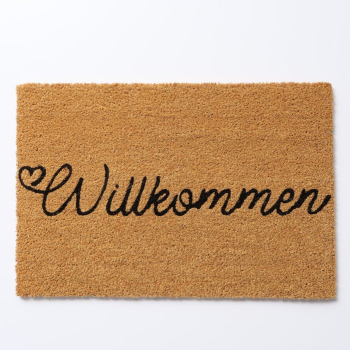 Fußmatte "Willkommen"