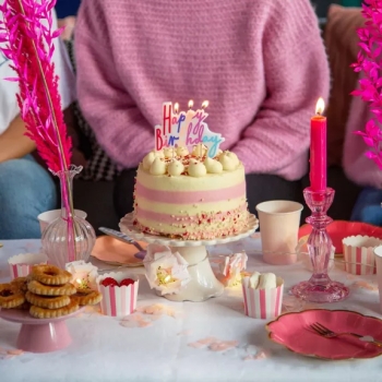 Geburtstagskerze "Happy Birthday"