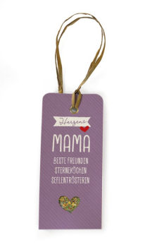 Geschenkanhänger "Herzensmama"