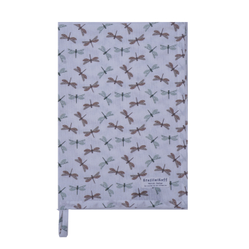 Geschirrtuch „Dragonfly“ – Baumwoll-Küchentuch mit buntem Libellen-Motiv 50x70 cm