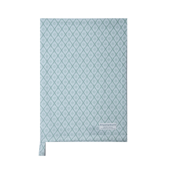 "Daisy Green" Tea Towel – Cotton Kitchen Towel with Daisy Pattern 50x70 cm