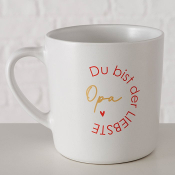 Preview: Becher „Familie“ 380 ml – Herzliche Tasse für Oma & Opa