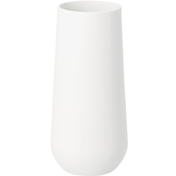 Preview: Porzellan Vase „Goldblatt“ | Kleine Blumenvase mit goldenem Blattdekor Ø 6 cm, Höhe 12,8 cm
