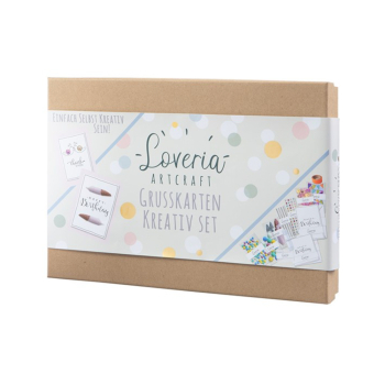 Kartenbastelset, Kreativset Grußkarten