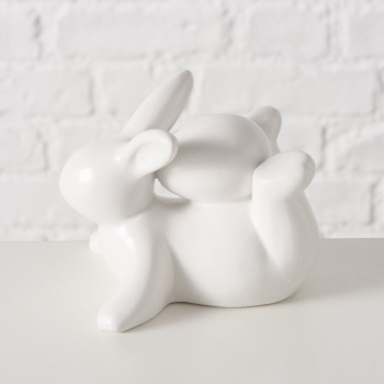 Preview: Osterhase "Hildy" aus Keramik