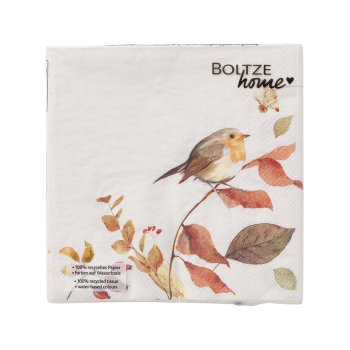 Preview: Herbstservietten "Kehly" Vogel