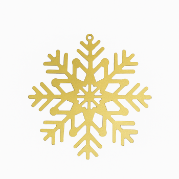 Anhänger Eiskristall "Zava" gold