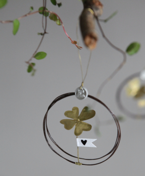Preview: Goldklee Ornamente, kleine Geschenke von Good old friends