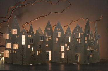 Adventskalender zum Aufstellen von good old friends