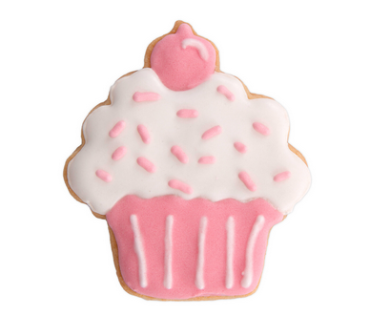 Muffin/Cupcake Embossing Cookie Cutter with Ejector