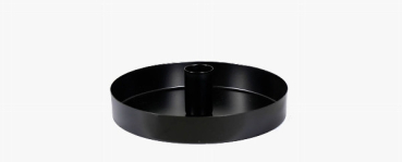 Kerzenschale "Hasbo" schwarz