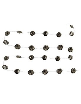 Kristallkette "Smoke" in 2 Längen