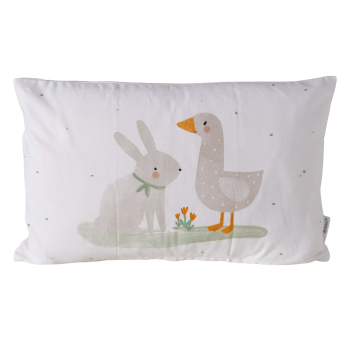Kissen "Cleo" Hase und Ente