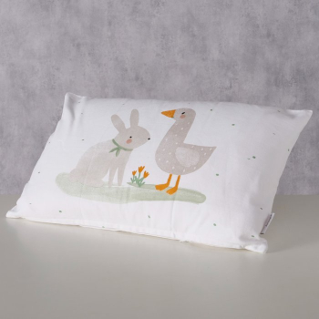 Preview: Kissen "Cleo" Hase und Ente