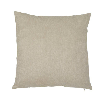Plain Cushion Cover Beige – Timeless Polyester Pillowcase 48x48 cm