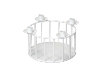 Adventskerzenhalter für dünne Stabkerzen