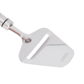 Stainless steel cheese slicer