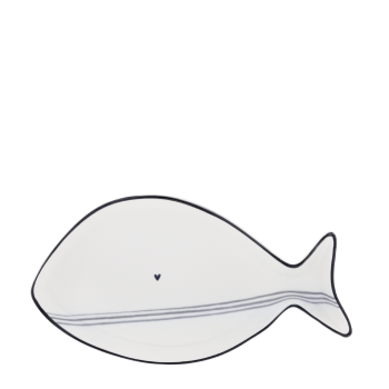 Teller in Fischform von Bastion Collections