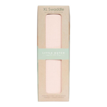 Muslin Cloth "Pure Soft Pink" by Little Dutch