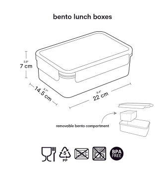 Snack box, lunch box "Joy, Joy"