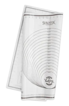Preview: Städter Mega Silikon-Unterlage (80 x 60 cm) – Rutschfeste Backmatte & Ausrollmatte