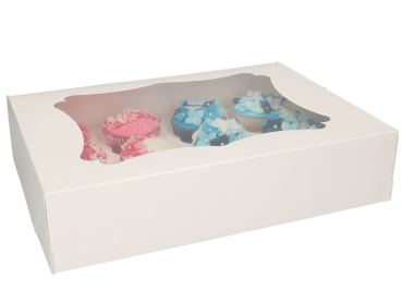 Muffin/Cupcake Box für 12 Muffins