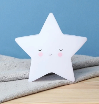 Night Light Star Sleeping White